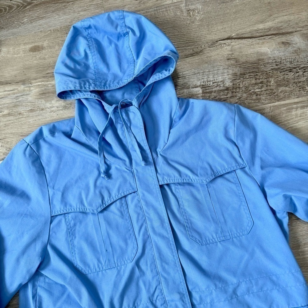 Vintage blue Sheplers western snap button zipper jacket. fits men’s M - Picture 1 of 7